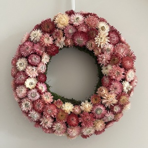 Virágos ajtó- vagy ablakdísz - otthon & életmód - dekoráció - ajtó- és ablak dekoráció - ajtódísz & kopogtató - Meska.hu