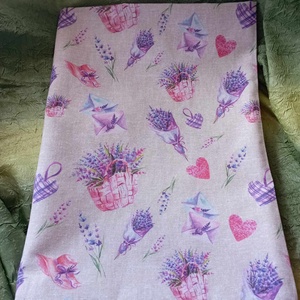 levendulás asztalterítő - otthon & életmód - konyhafelszerelés, tálalás - konyhai textil - szalvéta - Meska.hu