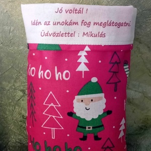 Mikuzsák felnőtteknek - karácsony - mikulás - mikulás zsák - Meska.hu