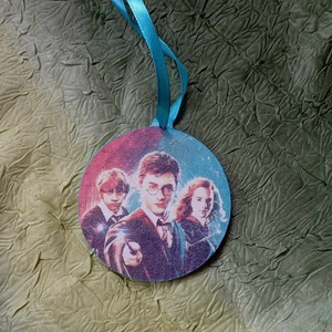 karácsonyfadísz Harry Potter rajongóknak - karácsony - karácsonyi lakásdekoráció - karácsonyfadíszek - Meska.hu