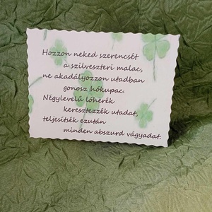 újév köszöntő gyertya - karácsony - karácsonyi lakásdekoráció - karácsonyi illatgyertya, mécses - Meska.hu