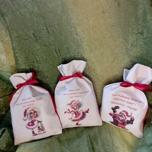 Mikuzsák felnőtteknek 1 - karácsony - mikulás - mikulás zsák - Meska.hu