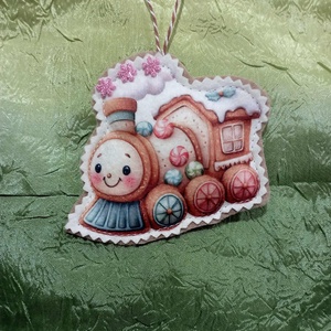 figurás karácsonyfadíszek 1 - Meska.hu