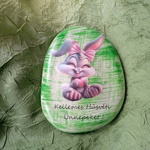 Húsvéti kavics  - ünnepi díszek, dekorációk - húsvéti díszek és dekorációk - húsvéti asztaldíszek - Meska.hu