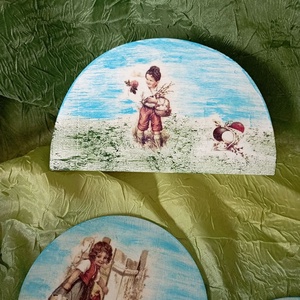 szalvétatartó húsvéti vintage - otthon & életmód - konyhafelszerelés, tálalás - tálalás - szalvétatartó, szalvétagyűrű - Meska.hu