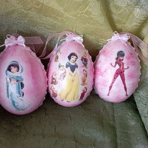 húsvéti mesetojás 1 - ünnepi díszek, dekorációk - húsvéti díszek és dekorációk - húsvéti tojás, hímestojás - Meska.hu