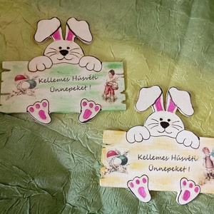 húsvéti ajándékkísérő  - otthon & életmód - papír, írószer - ajándékozás kellékei - ajándékkísérő - Meska.hu