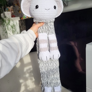 Horgolt pizsamatartó kis tigris  - Meska.hu