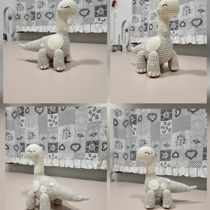 Hosszú nyakú dínó - játék & sport - plüssállat & játékfigura - plüss dínók - Meska.hu