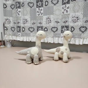 Hosszú nyakú dínó - játék & sport - plüssállat & játékfigura - plüss dínók - Meska.hu