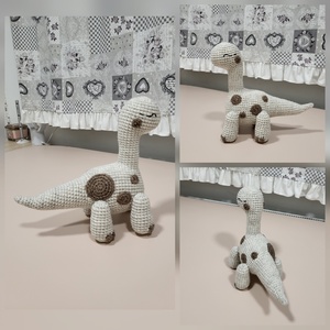 Hosszú nyakú dínó - játék & sport - plüssállat & játékfigura - plüss dínók - Meska.hu