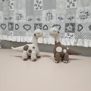 Hosszú nyakú dínó - játék & sport - plüssállat & játékfigura - plüss dínók - Meska.hu