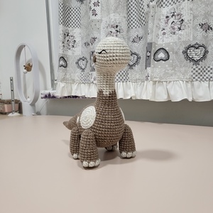 Hosszú nyakú dínó - játék & sport - plüssállat & játékfigura - plüss dínók - Meska.hu