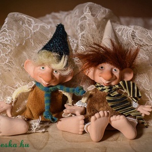 Manó kabala figura: ZÉNÓ vagy BRÚNÓ -  - Meska.hu