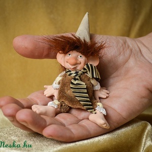 Manó kabala figura: ZÉNÓ vagy BRÚNÓ -  - Meska.hu