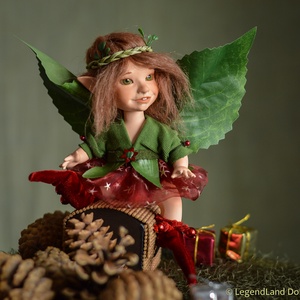 PAULINA az ajándékozás tündére, nosztalgia porcelánbaba, porcelán baba - Meska.hu