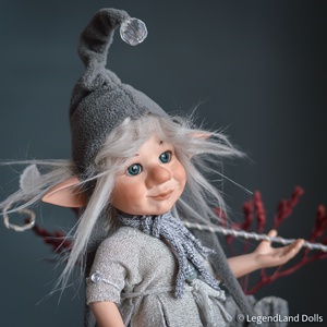 FINN csillagvándor manó, nosztalgia porcelánbaba, porcelán baba -  - Meska.hu