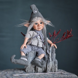 FINN csillagvándor manó, nosztalgia porcelánbaba, porcelán baba -  - Meska.hu