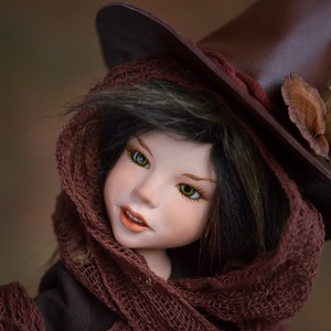 JOLANDA - nagy tündéri boszorkány, porcelán - otthon & életmód - dekoráció - dísztárgy - Meska.hu