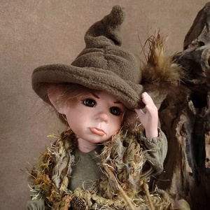 Favágó manó: BAERNAS - porcelán, mozgatható  - otthon & életmód - dekoráció - manók - Meska.hu