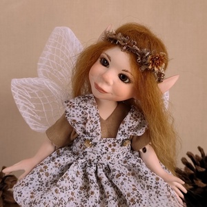 Egyedi tündérke: BEJKE - porcelán, mozgatható - otthon & életmód - dekoráció - manók - Meska.hu