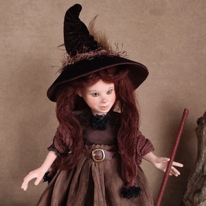 GLINDA - egyedi tündéri boszorkány, porcelán - otthon & életmód - dekoráció - dísztárgy - Meska.hu