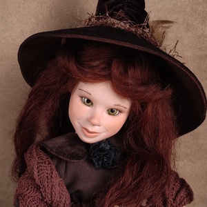 GLINDA - egyedi tündéri boszorkány, porcelán - otthon & életmód - dekoráció - dísztárgy - Meska.hu