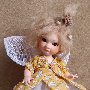 Napsugár tündérke: LIA - porcelán, mozgatható - otthon & életmód - dekoráció - manók - Meska.hu