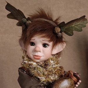 Vándorló manó: ZAORDON - porcelán, mozgatható  - otthon & életmód - dekoráció - manók - Meska.hu