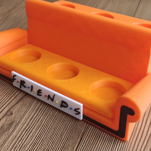 Friends jóbarátok McDonald's figura tartó kanapé állvány - művészet - más gyűjtemények - Meska.hu