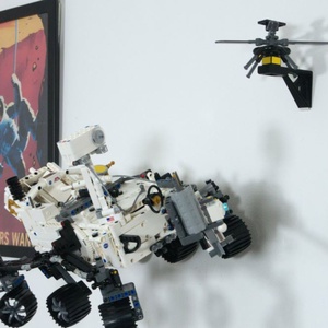 Lego 42158 Nasa Mars Rover Perseverance fali tartó konzol, Otthon & Életmód, Tárolás & Rendszerezés, Fali tároló, Mindenmás, MESKA