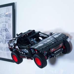Lego 42160 Audi RS Q E-Tron  fali tartó konzol - otthon & életmód - tárolás & rendszerezés - fali tároló - Meska.hu
