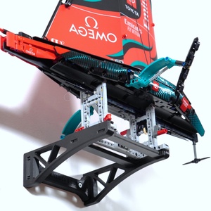Lego 42174 Emirates New Zealand AC75 Yacht fali tartó konzol - otthon & életmód - tárolás & rendszerezés - fali tároló - Meska.hu