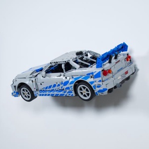 Lego 42210 Nissan Skyline fali tartó konzol - otthon & életmód - tárolás & rendszerezés - fali tároló - Meska.hu