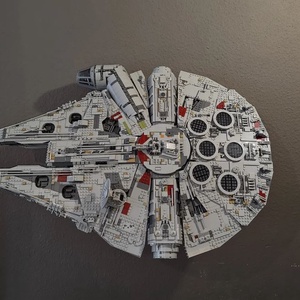 Lego 75192 Millenium Falcon fali és asztali tartó konzol - otthon & életmód - tárolás & rendszerezés - fali tároló - Meska.hu