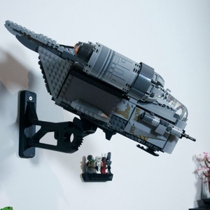 Lego 75292 The Razor Crest fali tartó konzol - otthon & életmód - tárolás & rendszerezés - fali tároló - Meska.hu