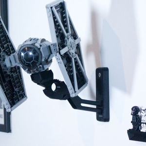 Lego 75300 Imperial TIE Fighter fali tartó konzol - otthon & életmód - tárolás & rendszerezés - fali tároló - Meska.hu