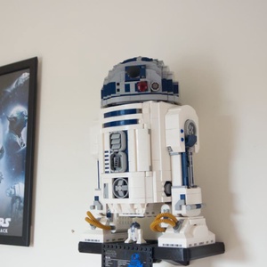 Lego 75308 és 10225 R2-D2 fali tartó konzol - otthon & életmód - tárolás & rendszerezés - fali tároló - Meska.hu