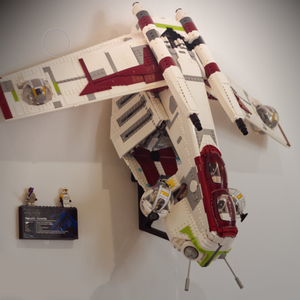 Lego 75309 Republic Gunship fali tartó konzol - otthon & életmód - tárolás & rendszerezés - fali tároló - Meska.hu