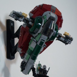 Lego 75312 Boba Fett's Starship Firespray fali tartó konzol - otthon & életmód - tárolás & rendszerezés - fali tároló - Meska.hu