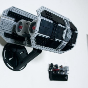 Lego 75347 Imperial TIE Bomber fali tartó konzol - otthon & életmód - tárolás & rendszerezés - fali tároló - Meska.hu