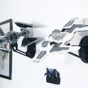 Lego 75348 Tie Interceptor and Fang Fighter fali tartó konzol - Meska.hu