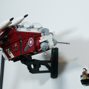 Lego 75354 Coruscant Guard Gunship fali tartó konzol - otthon & életmód - tárolás & rendszerezés - fali tároló - Meska.hu