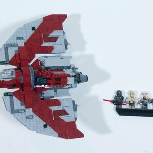 Lego 75362 Ahsoka Tano's T-6 T6 Jedi Shuttle fali tartó konzol - otthon & életmód - tárolás & rendszerezés - fali tároló - Meska.hu