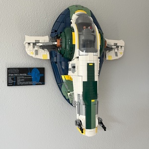 Lego 75409 Jango Fett's Firespray-Class Starship UCS fali tartó konzol - Meska.hu