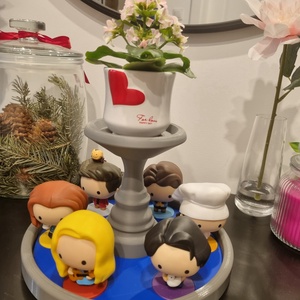 McDonald's Friends, jóbarátok figura tartó állvány  - esküvő - dekoráció - asztaldísz - Meska.hu