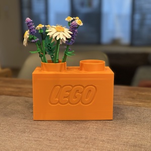 Dupla váza Lego Botanicals virágokhoz - esküvő - dekoráció - asztaldísz - Meska.hu