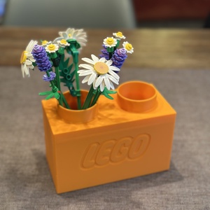 Dupla váza Lego Botanicals virágokhoz - Meska.hu