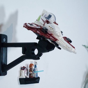 Lego 75333 Obi-Wan's Starfighter fali tartó konzol - Meska.hu