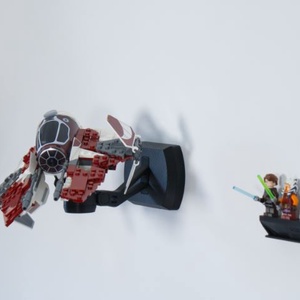 Lego 75401 Ahsoka's Jedi Starfighter fali tartó konzol - otthon & életmód - tárolás & rendszerezés - fali tároló - Meska.hu